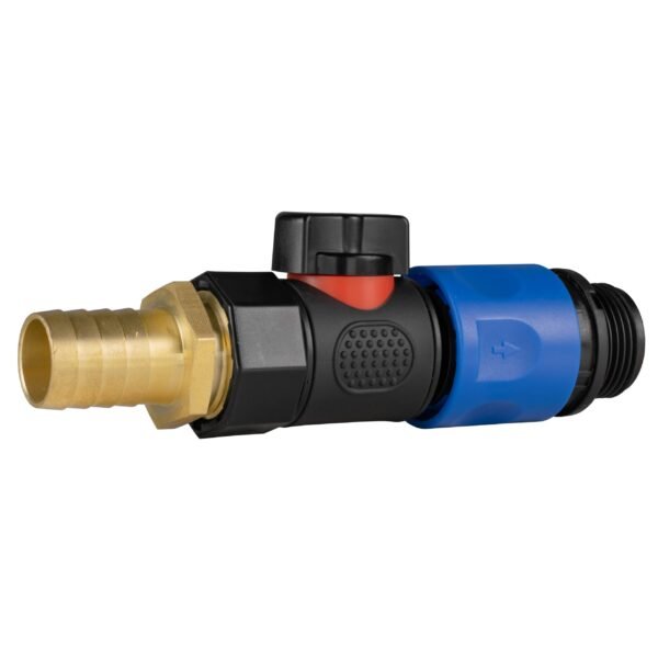 19mm brass barb with bspf-quick connect valve & hose – barbed hose pipe connector uk brass connectors free shipping 5