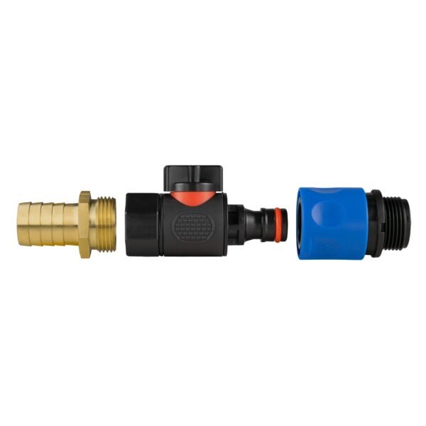 19mm brass barb with bspf-quick connect valve & hose – barbed hose pipe connector uk brass connectors free shipping 9