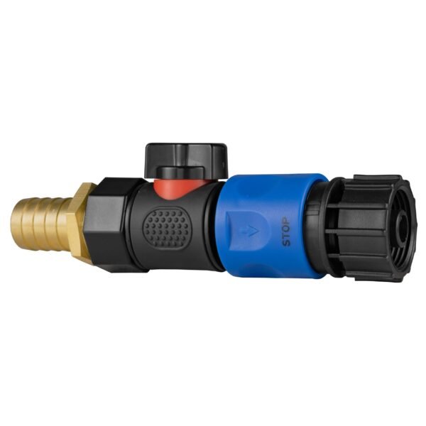19mm brass barb with bspf-quick connect valve & hose – barbed hose pipe connector uk brass connectors free shipping 3