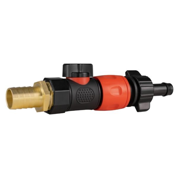 19mm Brass Barb with BSPF-Quick Connect Valve & Hose