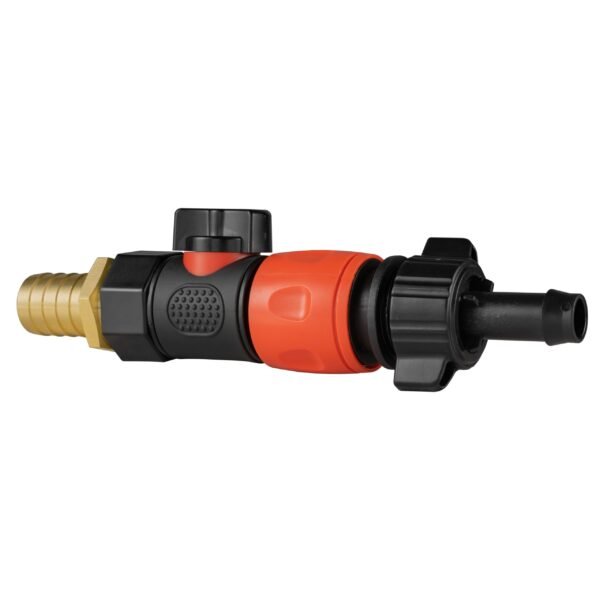 19mm Brass Barb with BSPF-Quick Connect Valve & Hose