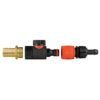 19mm Brass Barb with BSPF-Quick Connect Valve & Hose
