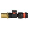 25mm brass barb with bspf-quick connect valve & hose – barbed hose pipe connector uk brass connectors free shipping 39