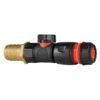 25mm brass barb with bspf-quick connect valve & hose – barbed hose pipe connector uk brass connectors free shipping 41