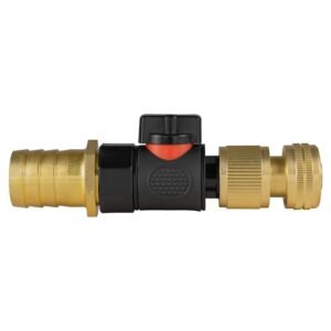 25mm Brass Barb with BSPF-Quick Connect Valve & Hose
