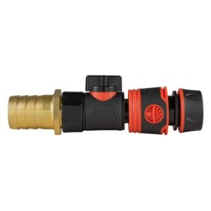 25mm Brass Barb with BSPF-Quick Connect Valve & Hose
