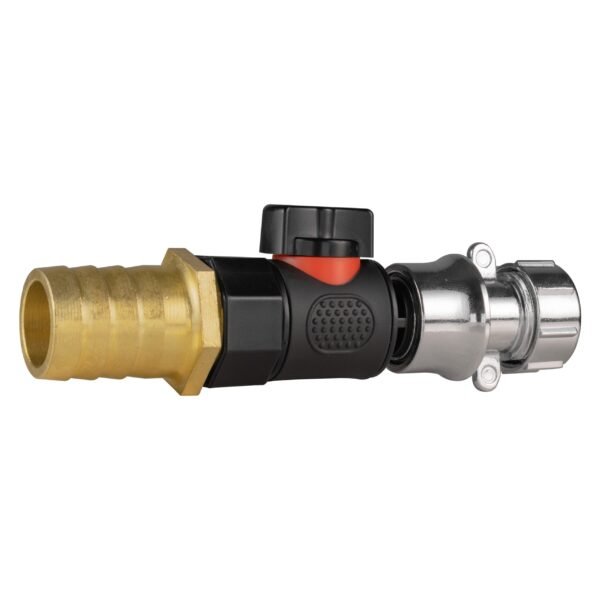 25mm brass barb with bspf-quick connect valve & hose – barbed hose pipe connector uk brass connectors free shipping 7