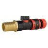 25mm brass barb with bspf-quick connect valve & hose – barbed hose pipe connector uk brass connectors free shipping 37