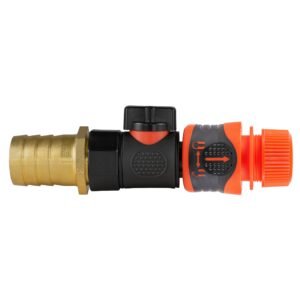 25mm Brass Barb with BSPF-Quick Connect Valve & Hose