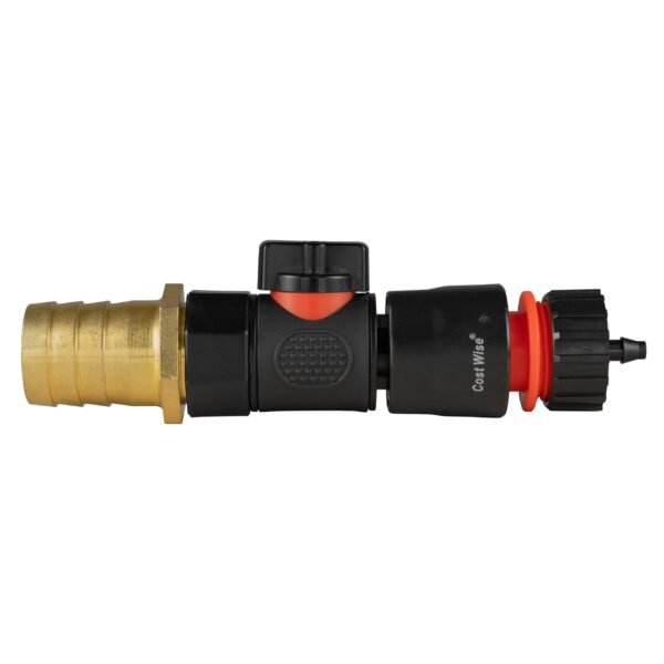 25mm brass barb with bspf-quick connect valve & hose – barbed hose pipe connector uk brass connectors free shipping 5