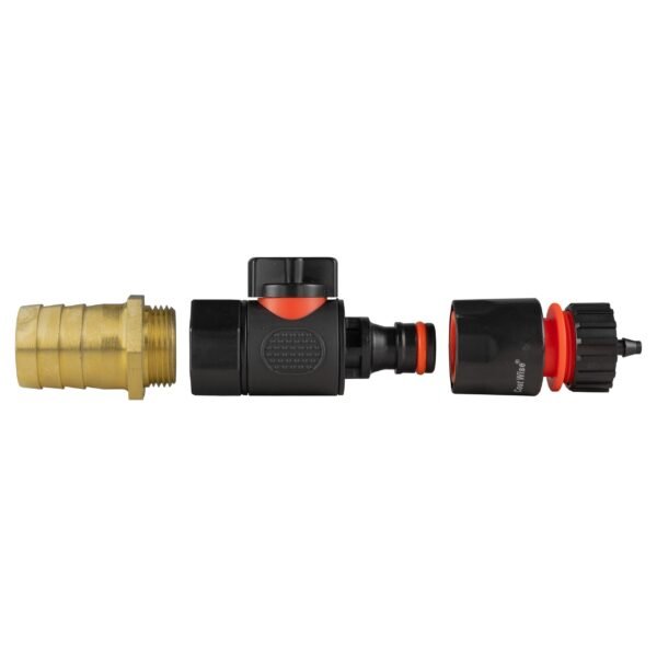 25mm brass barb with bspf-quick connect valve & hose – barbed hose pipe connector uk brass connectors free shipping 11