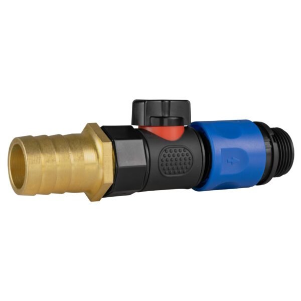 25mm brass barb with bspf-quick connect valve & hose – barbed hose pipe connector uk brass connectors free shipping 5