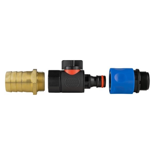 25mm brass barb with bspf-quick connect valve & hose – barbed hose pipe connector uk brass connectors free shipping 9