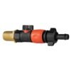 25mm brass barb with bspf-quick connect valve & hose – barbed hose pipe connector uk brass connectors free shipping 3