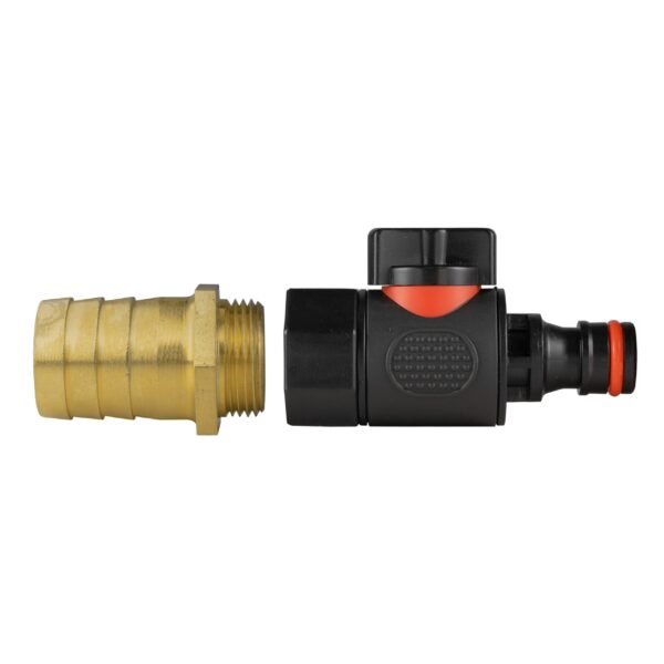 25mm brass barb with bspf thread-quick connect male valve – barbed hose pipe connector uk brass connectors free shipping 9