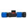 Hose connector blue with 3/4 inch bspf threaded connector – quick connect valve & hose click-fit garden hose connector uk garden hose fittings free shipping 1