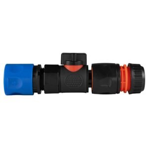 Hose Connector Blue with BSPF- Quick Connect Valve & Hose