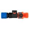 Hose Connector Blue with BSPF- Quick Connect Valve & Hose Full Flow Valves Free Shipping 37
