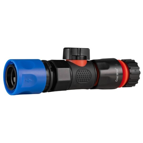 Hose connector blue with bspf- quick connect valve & hose – water flow control valve uk full flow valves free shipping 7