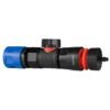 Hose connector blue with bspf- quick connect valve & hose – water flow control valve uk full flow valves free shipping 45