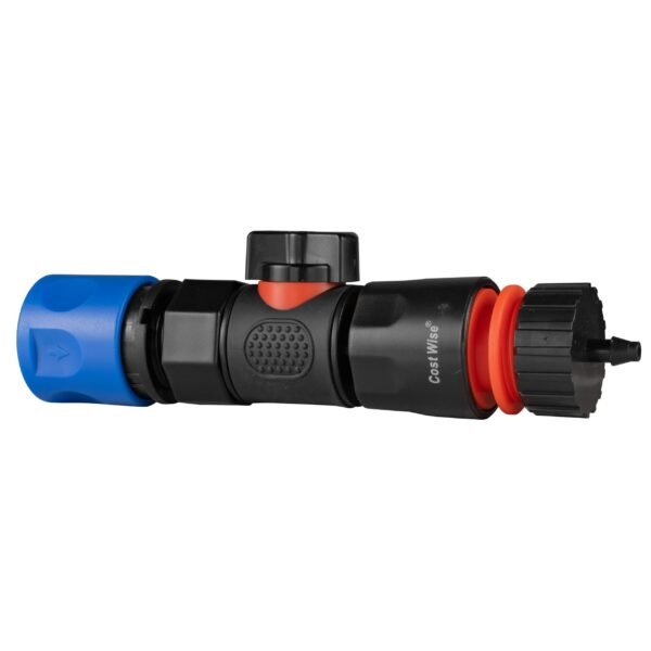 Hose connector blue with bspf- quick connect valve & hose – water flow control valve uk full flow valves free shipping 9