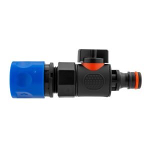 Hose Connector Blue with BSPF Thread- Quick Connect Male