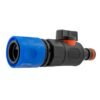 Hose Connector Blue with BSPF Thread- Quick Connect Male