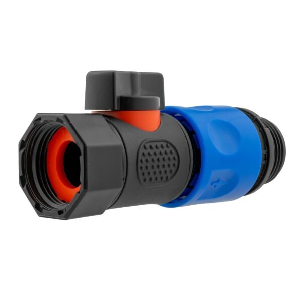 Hose Connector Blue with BSPF Thread- Quick Connect Male