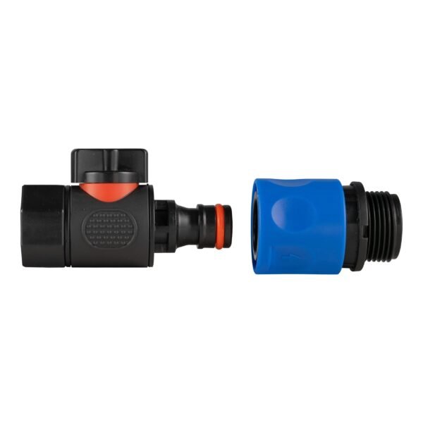Hose Connector Blue with BSPF Thread- Quick Connect Male