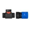 Hose connector blue with in-line bspm threaded valve – water flow control valve uk brass connectors free shipping 29
