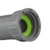 Ibc 2” s60x6 cap with ¾” bsp – click lock valve lime – heavy duty pipe & hose fitting uk ibc tanks fittings free shipping 9