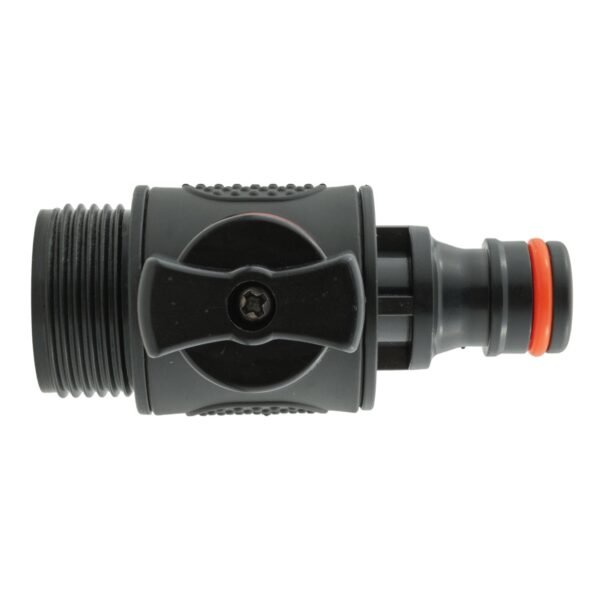 In line soft touch valve 3/4″ bspm to male black home & garden free shipping 2