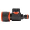 In Line Soft Touch Valve Snap-On Female To Male Black Full Flow Valves Free Shipping 15