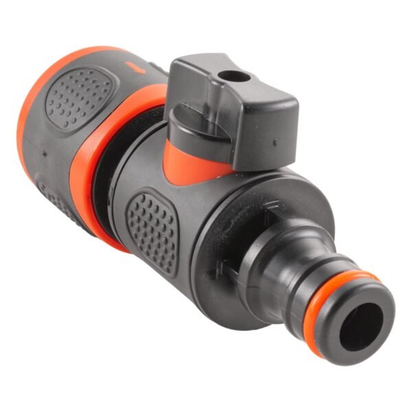 In Line Soft Touch Valve Snap-On Female To Male Black Full Flow Valves Free Shipping 7