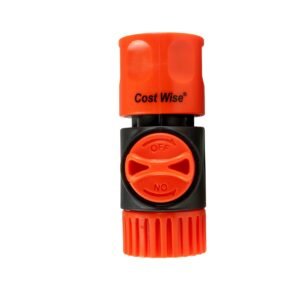 Cost Wise Female Connector with Valve And 3/4″ BSPF Inlet Home & Garden Free Shipping
