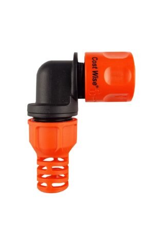 Cost Wise Angle Hose Connector with Lock Home & Garden Free Shipping