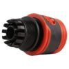 Hose connector blue with bspf quick connect valve and soft touch black/orange half inch hose connector garden hose fittings free shipping 17