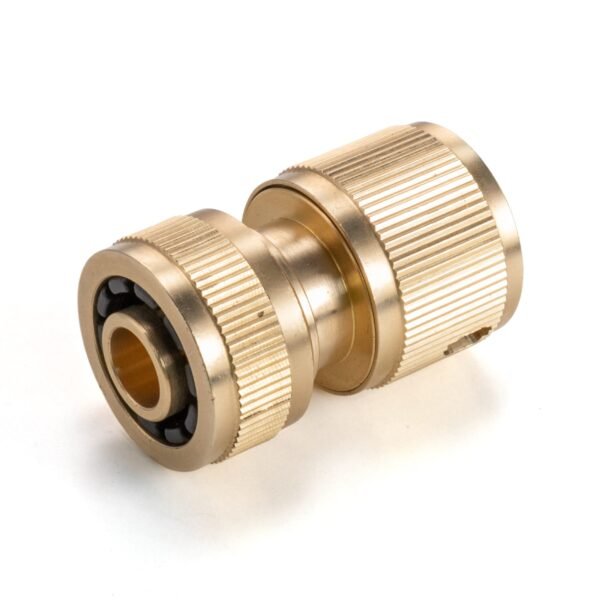 Three Way Tap Splitter Brass 3/4" BSP with Quick Connect and