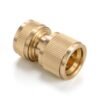 Three Way Tap Splitter Brass 3/4" BSP with Quick Connect and