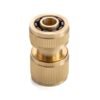 Three Way Tap Splitter Brass 3/4" BSP with Quick Connect and