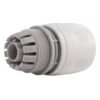 Female Hose Connector, 1/2" or 5/8" Hose,Gray