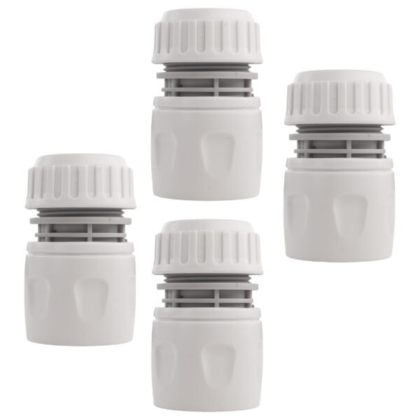 Female Hose Connector, 1/2" or 5/8" Hose,Gray