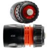Hose Connectors Set With Nozzle Black/Orange Garden Hose Connection Set Free Shipping 35