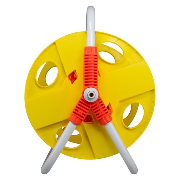 Hose reel for 20m 1/2 inch garden hose yellow – wall mounted garden hose reel uk hose reels & hangers free shipping 5