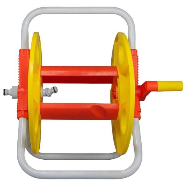 Hose reel for 20m 1/2 inch garden hose yellow – wall mounted garden hose reel uk hose reels & hangers free shipping 7