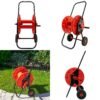 Hose Cart with Wheels for 60m 1/2″ Garden Hose CW Hose Reels & Hangers Free Shipping 31