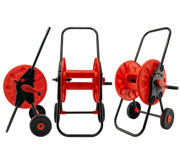 Hose Cart with Wheels for 60m 1/2″ Garden Hose CW Hose Reels & Hangers Free Shipping 27