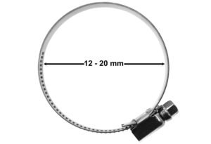 A2 Hose Clip 12mm-20mm Hose Clips Free Shipping