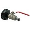 Ibc 2 inch s60x6 cap with lever valve and zinc chrome male quick connector – home diy accessory uk ibc kits free shipping 41