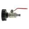 Ibc 2 inch s60x6 cap with lever valve and zinc chrome male quick connector – home diy accessory uk ibc kits free shipping 33